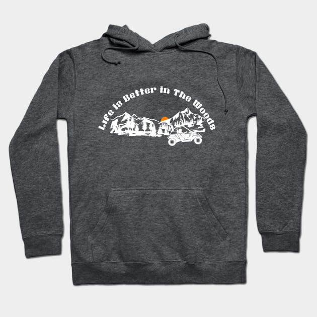 Off Roading Hoodie by VikingHeart Designs